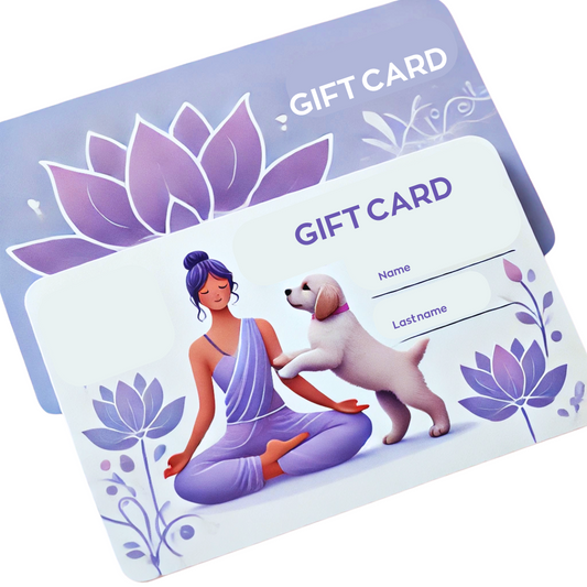 Puppy Yoga Gift Card – Unique Wellness Experience with Puppies - Positive Puppy Yoga