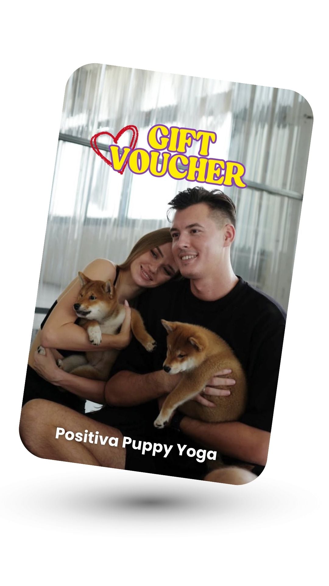 Puppy Yoga Gift Card – The Cutest Experience Gift - Positive Puppy Yoga