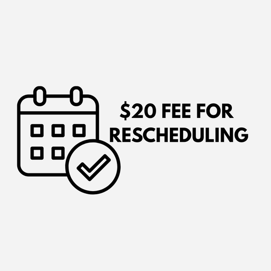 Extra Fee for Rescheduling – Puppy Yoga