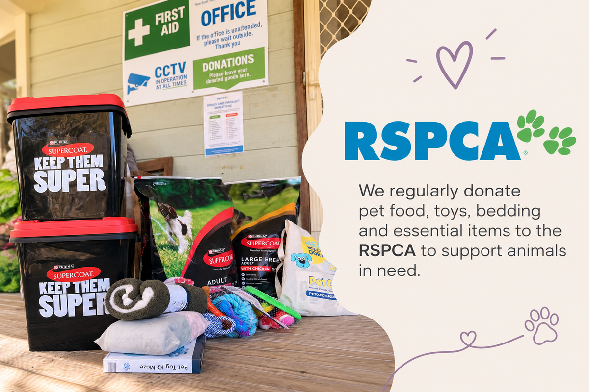 Positiva donations to RSPCA