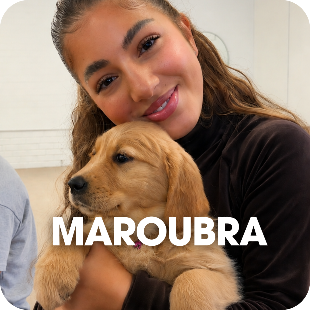 1h Puppy Yoga Class Maroubra | Relaxing Yoga with Puppies - Positive Puppy Yoga